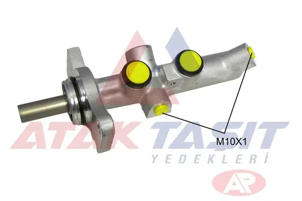 Fren Anamerkez Alüminyum 20.64mm Toyota Corolla (_E12_) 1.4 D-4D-1.4 Vvt-I-1.6 Vvt-I 2002-2007