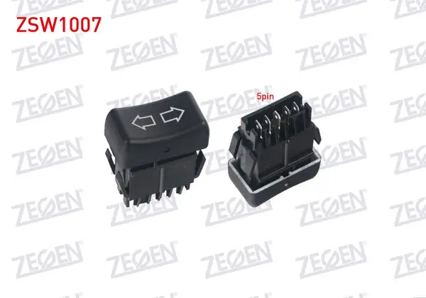Cam Açma Anahtarı Tekli Turuncu Işık 5 Pin Renault R9-R11 1985-2000