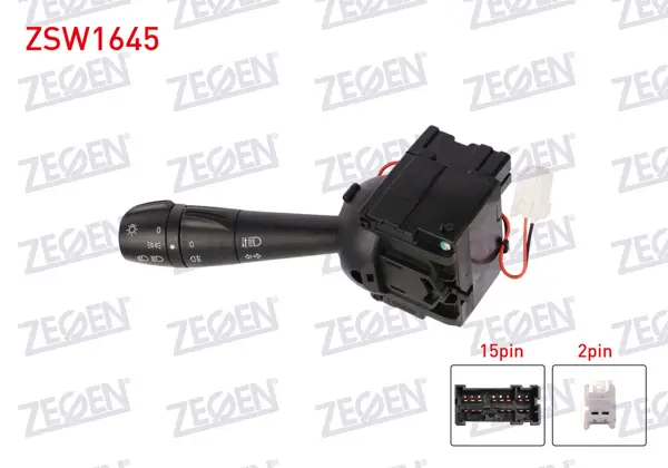 Far Sinyal Kumanda Kolu 17 Pin Renault Clio IV-Captur-Duster-Dokker-Lodgy 2012 -