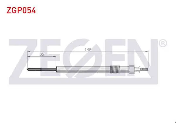 Kızdırma Buji 4,4V Citroen Jumper III 2.2Hdı 2006-2014 / Ford Transit (V348) 2.2 TDCI 2009-2014 / Tourneo Custom (V362) 2.2 TDCI 2012-/ Ranger (Tke) 2.2 TDCI 2011-/ Peugeot Boxer III 2.2Hdı 2006-2014