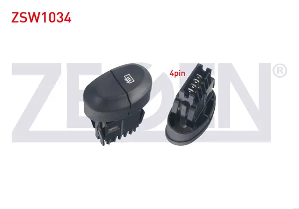 Rezistans Anahtarı 4 Pin Turuncu Işık Renault Megane I-Scenic I 1996-2003