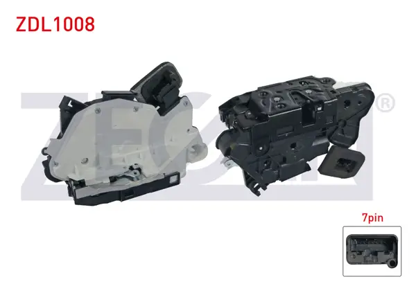 Kapı Kilidi Motorlu Sol Ön 7 Pin VW Golf VI-VII-Jetta III-IV-Polo-Sharan-Touran-Passat-Amarok-Caddy IV 08-/ Skoda Octavia-Rapid-Yeti 09-/ Seat Ibiza V-Leon-Alhambra 08 -