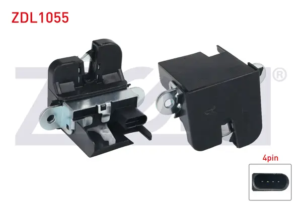 Bagaj Kilidi 4 Pin Volkswagen Golf V-Touran 2003-2010