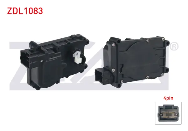 Kapı Kilit Motoru Sol Arka 4 Pin Hyundai Accent I 1994-2000
