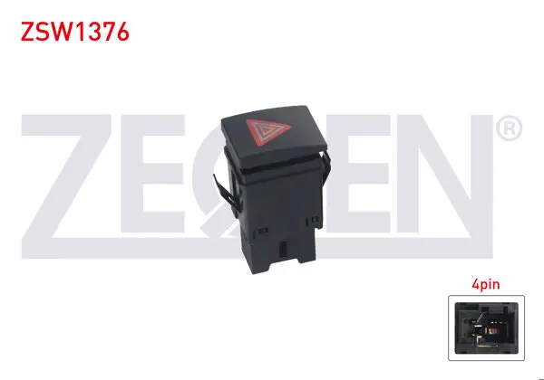 Flaşör Anahtarı 4 Pin Volkswagen Polo 2001-2012