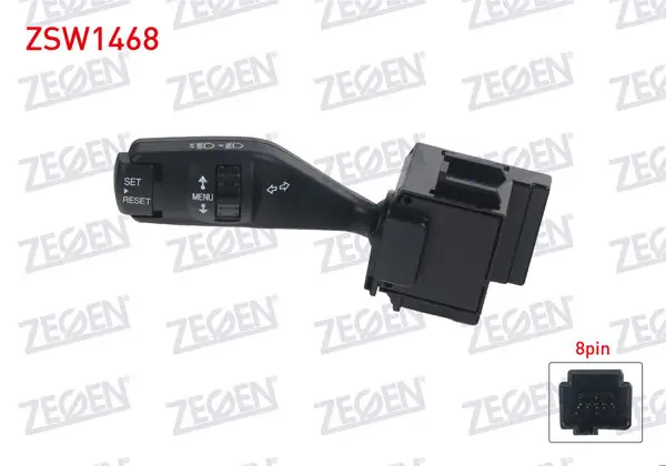 Far Sinyal Kumanda Kolu 8 Pin Yol Bılgısayarlı Ford Focus II-C-Max 2004-2012