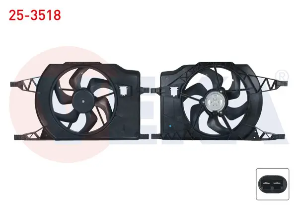 Fan Motoru Davlumbazlı Tek Fanlı Renault Laguna II 1.6İ 16V-1.8İ 16V-1.9 DCI-2.0İ 16V-2.0 DCI-2.2 DCI-3.0 2001-2007