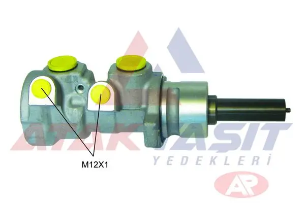 Fren Ana Merkezi Alüminyum 23,81 mm (Espsız) Citroen C4 (Lc) 1.6 16V A-T 2004-2009 / Peugeot 307 1.6-1.6 HDI-2.0İ-2.0 HDI A-T 2000-2007