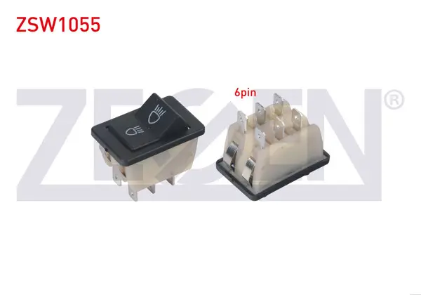 Far Anahtarı Universal 6 Pin 12V