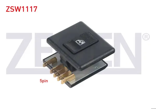 Cam Açma Anahtarı Tekli 5 Pin Fiat Dogan L-Uno 1993-2002