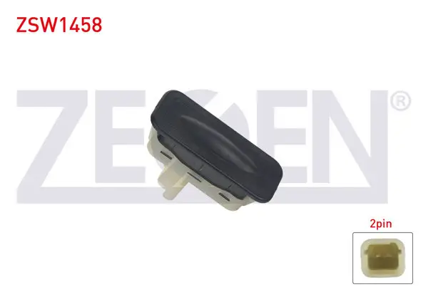 Bagaj Kilit Butonu 2 Pin Renault Clio III-IV-Megane III 2005 -