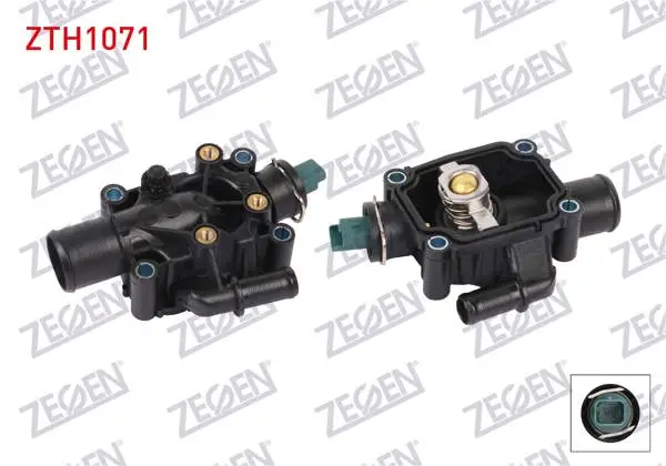 Termostat Komple Müşürlü 91 C Citroen C-Elysee 1.6 VTI 2012-/ C2 1.4 2003-2009 / C3 1.6 2002-2009 / Peugeot 301 1.6 VTI 2012-/ 207 1.6 16V VTI 2006-2012 / 307 1.6 2000-2007