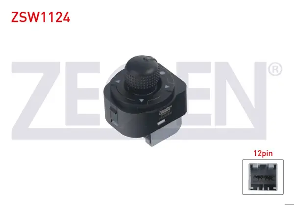 Ayna Ayar Düğmesi 5 Kademelı 12 Pin Ducato-Boxer III-Jumper III 2006-2014