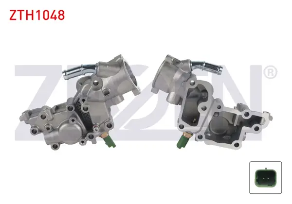 Termostat Flansi Alüminyum Citroen C2 1.4 2003-2009 / C3 1.4 2002-2016 / Nemo 1.4 2007-/ Fiat Fiorino 1.4İ 2007-/ Peugeot Bipper 1.4 2008-/ 206 1.4İ 1998-2006