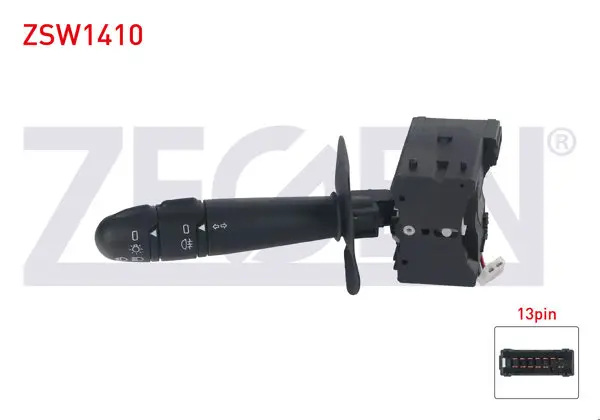 Far Sinyal Kumanda Kolu Sıssız 13 + 2 Pin Renault Megane I-Kangoo 1996-2008