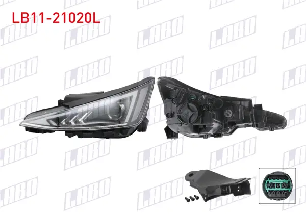 Far Sol Ledlı Motorlu Hyundai Elantra 19-21