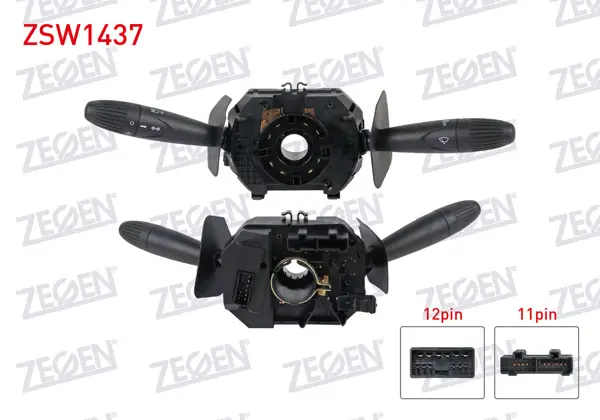 Far Sinyal Kumanda Kolu Arka Sıleceksız 12 + 11 + 2 Pin Fiat Doblo 2001-2010
