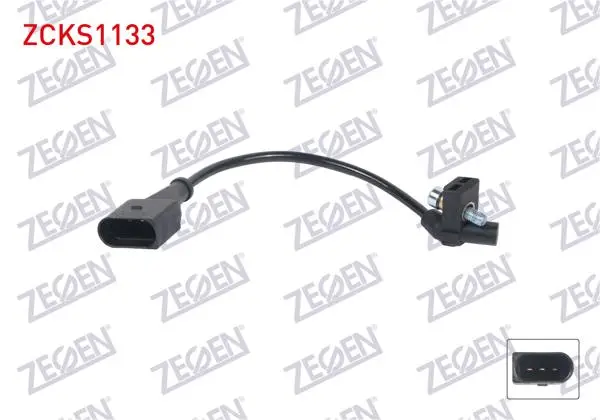 Krank Devir Sensörü Kablolu 250 mm VW Passat B6 2.0 FSI 2005-2010 / Touareg 3.0 V6 TDI 2004-2010 / Audi A3 2.0 FSI 2003-2008 / Seat Altea 2.0 FSI 2004-2009 / Skoda Octavia II 2.0 FSI 2004-2008