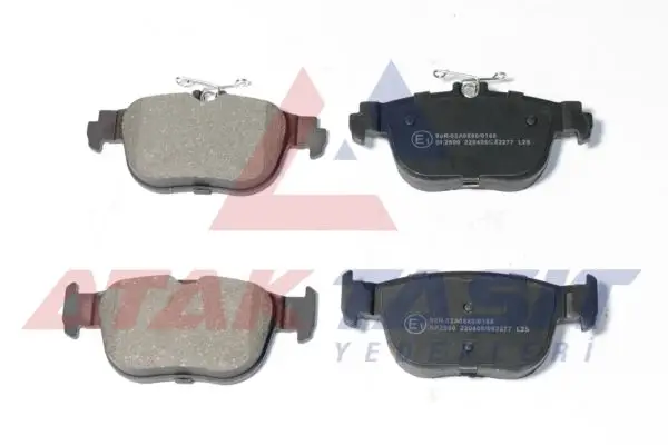 Fren Balata Arka 272mm Disk VW Golf VIII-Caddy V 2020-/ Skoda Octavia IV (Nx3) 2020-/ Seat Leon (Kl1) 2019-/ Audi A3 Sportback (8Ya) 2019 -
