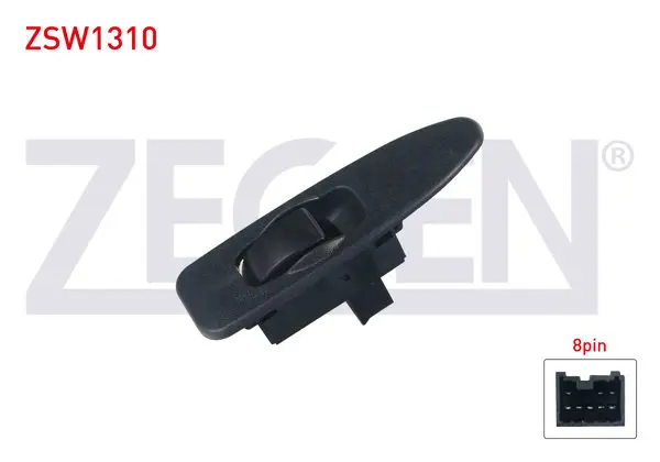 Cam Açma Anahtarı Tekli 8 Pin Mitsubishi Carisma 1995-2006