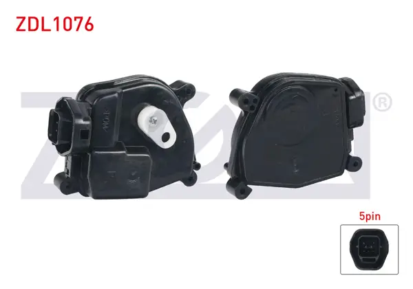 Kapı Kilidi Motorlu Sağ Arka 5 Pin (Braketsız) Hyundai Accent II 2000-2005 / Kia Rio II 2006-2011