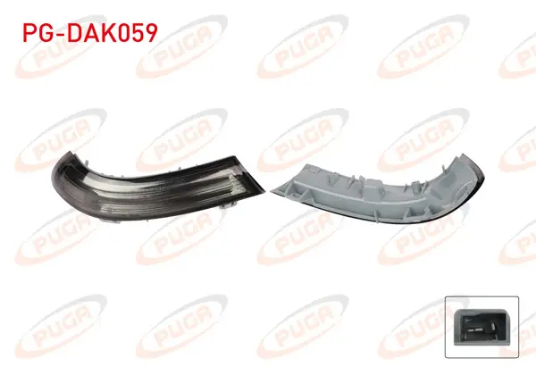 Dikiz Ayna Sinyali Fume Sol Golf V-VI-Jetta Passat