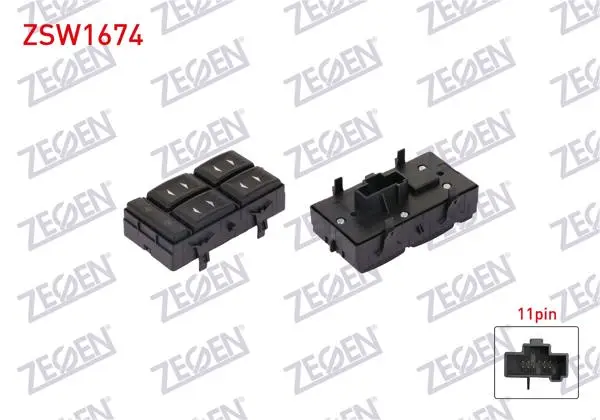 Cam Açma Anahtar Grup 11 Pin Ford Mondeo 2000-2007