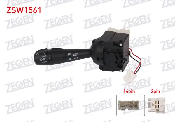 Far Sinyal Kumanda Kolu 14 + 2 Pin Renault Captur 2013-/ Clio IV 2012-/ Traffic III 2014 -