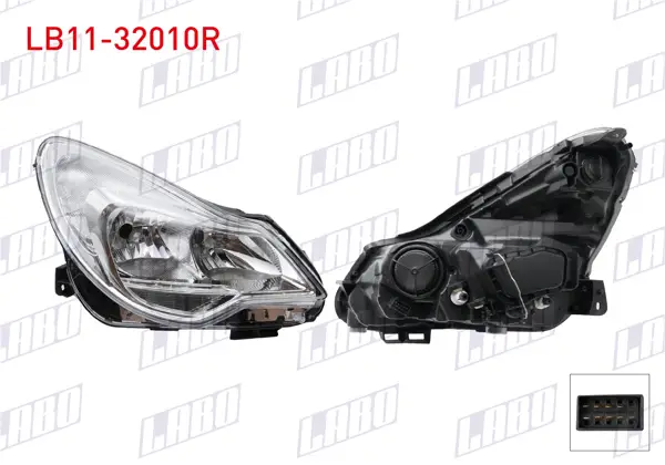 Far Sağ Opel Corsa D 2007 -