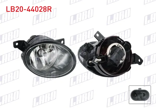 Sis Farı Sağ Ampullu Volkswagen Caddy 2021-2023 / Crafter 2012-2016 / Amarok 2011-2022