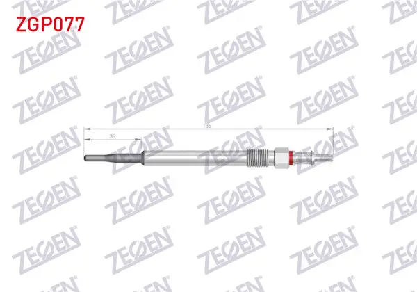 Kızdırma Buji 5V Mercedes (W203, S203, Cl203, W211, S211) Om612, Om648
