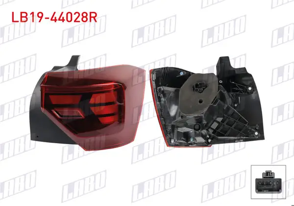 Stop Dış Sağ Ledlı Volkswagen Polo VI (Aw1, Bz1, Ae1) 2021-2024