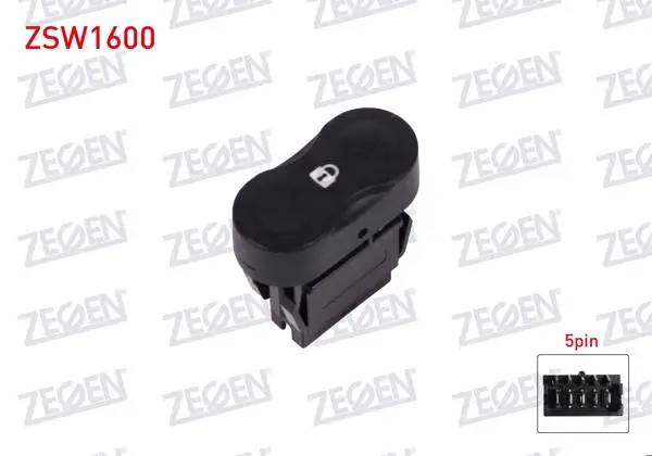 Kapı Kilit Anahtarı 5 Pin Dacia Duster 2009-2012 / Logan 2004-2012 / Sandero 2008-2013