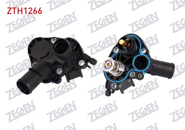 Termostat Komple Plastik 83 °C Peugeot 2008 I 1.2 VTI 2013-/ 208 1.2 VTI 2012-/ 301 1.2 VTI 2012-/ Citroen C3 III 1.2 VTI 2012-/ C4 Cactus 1.2 VTI 2014 -