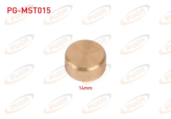 Motor Blok Su Tapası 14mm Sarı Pırınc