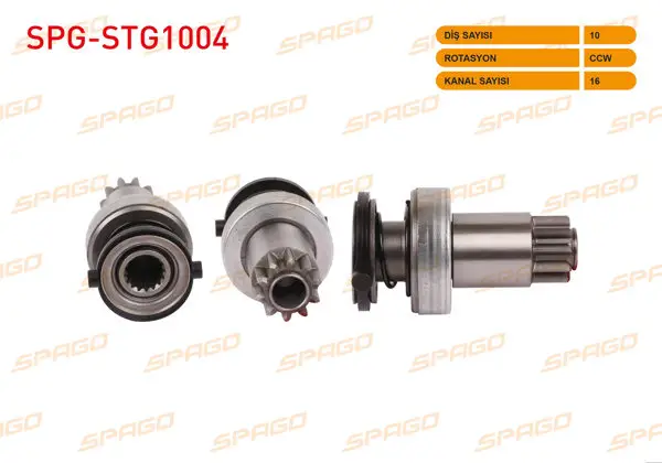 Mars Dişlisi 10 Dıs Ccw 16 Kanal Volkswagen Passat 1.8 1990-1996 / Audi A3 1.8 1996-2003