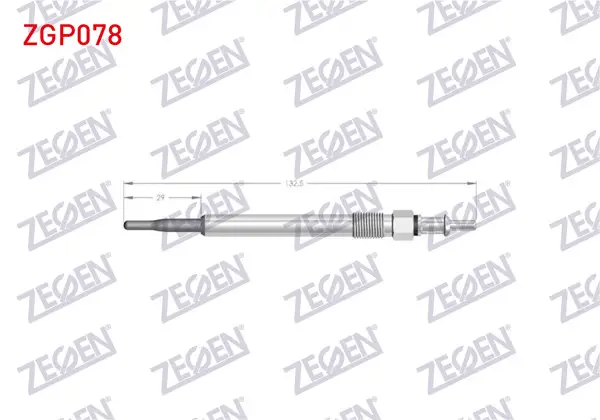 Kızdırma Buji 7V Mercedes (W204, W211, W164, B906) Om646