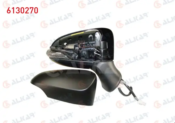 Dış Dikiz Aynası Sağ Elektrikli Isıtmalı Astarlı Otomatik Katlanır Sinyalli 9 Pin Toyota Avensis 2015-2018