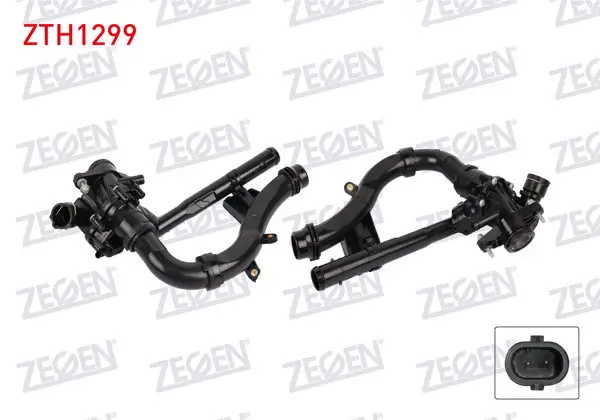Termostat Komple Müşürlü 97 C Mercedes C Serisi (W204) C180, C180 Cgı 2008-2014 / (W205) C180, C200 2014-2020 / E Serisi (W212) E180, E200 2013-2020 / (W213) E180, E200, E300 2020 -
