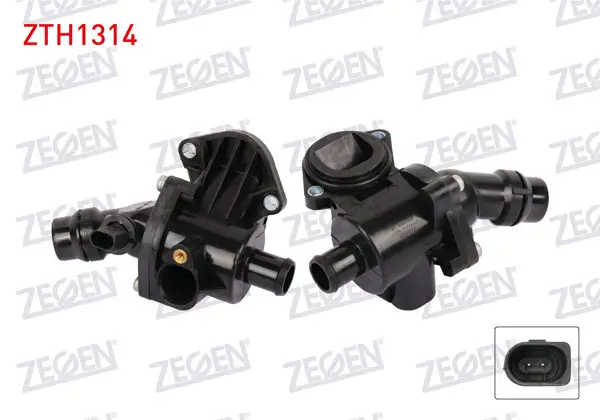 Termostat Komple Müşürlü 105 C Audi A3 2.0 FSI 03-08 / Seat Leon 2.0 FSI 05-10 / Skoda Octavia II 2.0 FSI 04-08 / VW Passat B6 2.0 FSI 05-10 / Jetta III 2.0 FSI 05-10 / Golf V 2.0 FSI 04-08