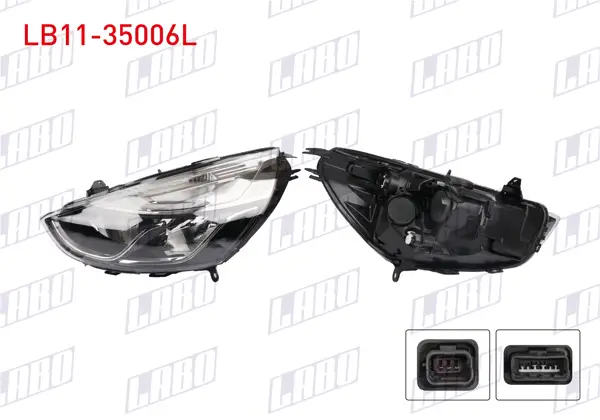 Far Sol Icı Krom Renault Clio IV 2016 -