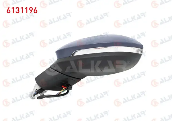 Dış Dikiz Aynası Sol Elektrikli Asferık Isıtmalı Astarlı Sinyalli Alt Aydınlatmalı Hafızalı 11 Pin Volkswagen Golf VIII (Cb1) 2019 -