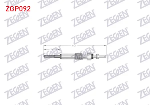 Kızdırma Buji 4,4V Renault Megane III, Scenic III 1.9 DCI 2009-/ Suzuki Grand Vitara 1.9 Ddıs 2005-2015