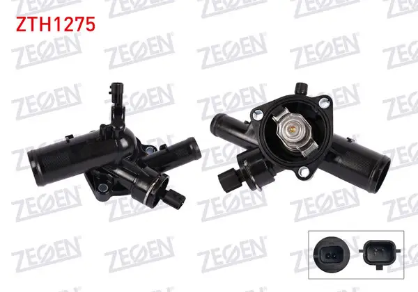 Termostat Komple Çift Müşürlü Plastik 108 °C Renault Clio III 1.2İ 16V 2005-2012