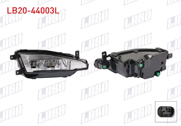 Sis Farı Sol Volkswagen Passat B8,5 (3G2, Cb2) 2020-/ B8 (3G5, Cb5) 2019 -