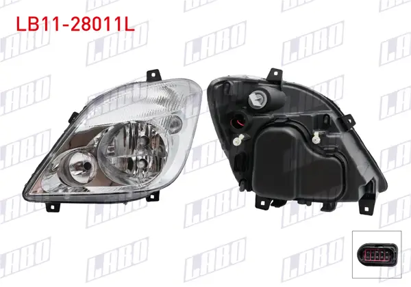 Far Sol Mercedes Sprinter 2008-2013