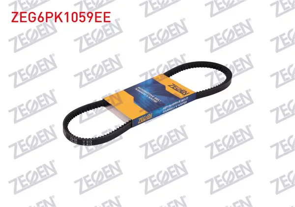Kanallı V Kayışı 6Pk1059 (Elastık) Ford C-Max-Focus II 1.4, 1.6 2004-/ Volvo C30-S40-V50