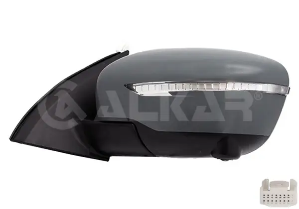 Dış Dikiz Aynası Sol Astarlı Kameralı Katlanır Isıtmalı Elektrikli Led Sinyalli 13 Pin Nissan Qashqai 2013 -