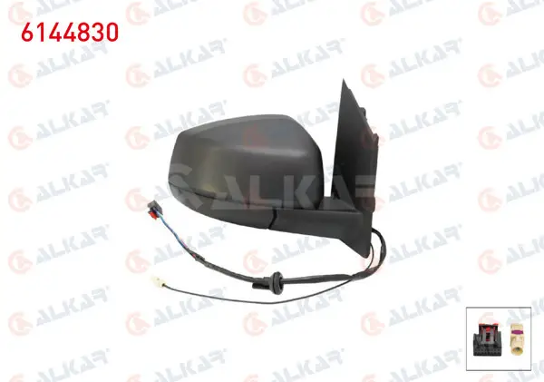 Dış Dikiz Aynası Sağ Elektrikli Isıtmalı Antenlı 5 Pin Ford Tourneo Connect 2022-/ Volkswagen Caddy V 2020 -