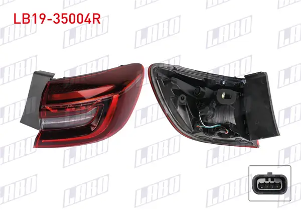 Stop Sağ Dış Renault Clio V Touch 2021 -